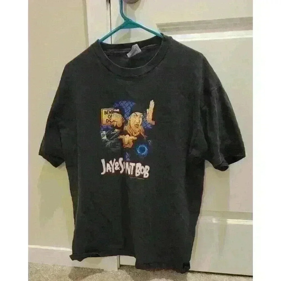 Vintage Animated Jay And Silent Bob Shirt Size XL - Picture 1 of 7